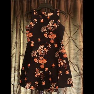 Gianni Bini Girl’s Navy Floral Dress
